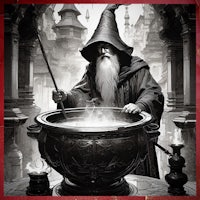 the wizard's cauldron - cover art